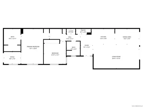 Floorplan - 13 Antigua Ct, Coronado, CA 92118 photo 2 of 2