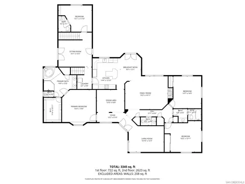 Floorplan - 13883 Sage Mountain Ln, Jamul, CA 91935 photo 1 of 3