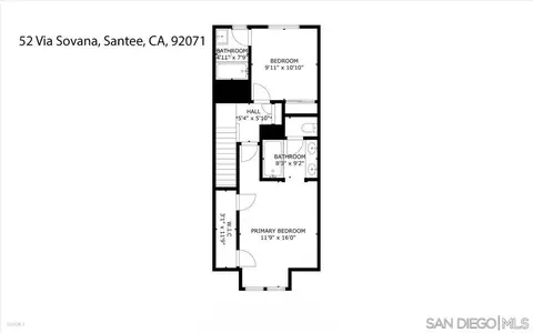 Floorplan - 52 Via Sovana, Santee, CA 92071 photo 3 of 3