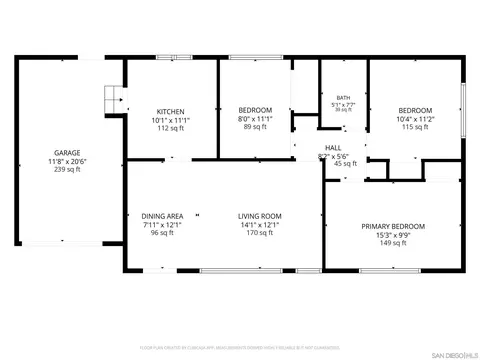 Floorplan - 643-643 B Nautilus, La Jolla, CA 92037 photo 1 of 3