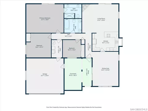 Floorplan - 10704 Challenge, La Mesa, CA 91941 photo 1 of 1