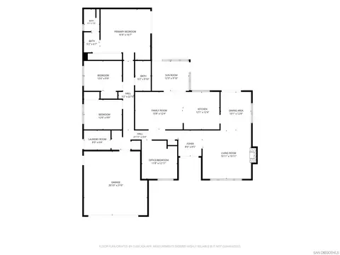 Floorplan - 1721 Cono Dr, El Cajon, CA 92020 photo 1 of 1