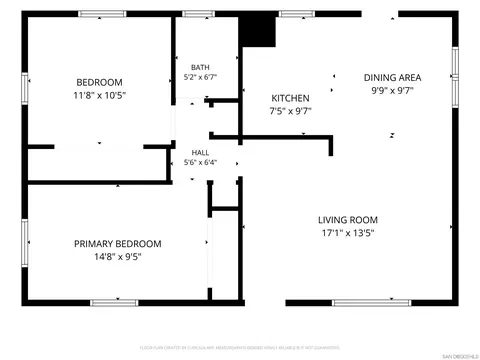 Floorplan - 1260 Presioca St, Spring Valley, CA 91977 photo 1 of 1