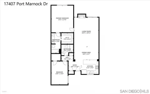 Floorplan - 17407 Port Marnock Dr, Poway, CA 92064 photo 1 of 1