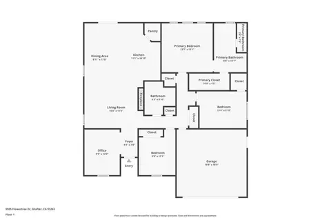 9505 Flowertree Dr, Shafter, CA 93263 photo 41