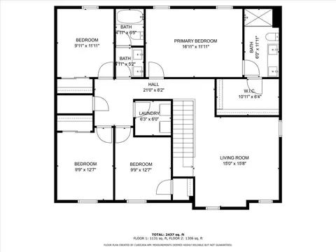 Floorplan - 6701 Balmorhea St, Bakersfield, CA 93311 photo 2 of 3
