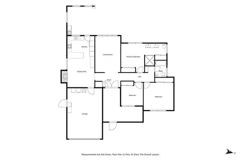 Floorplan - 1035 N Peg St, Ridgecrest, CA 93555 photo 1 of 2
