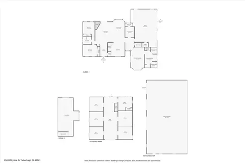 Floorplan - 25820 Skyline Dr, Tehachapi, CA 93561 photo 1 of 4