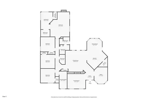 Floorplan - 13124 Eberle Rd, Bakersfield, CA 93313 photo 1 of 1