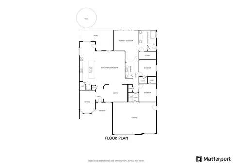 Floorplan - 3813 Timber Shade Way, Shafter, CA 93263 photo 1 of 1