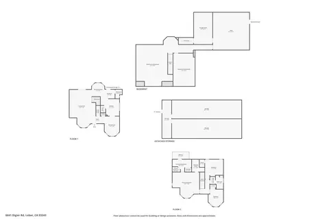 Floorplan - 6641 Digier Rd, Lebec, CA 93243 photo 1 of 5