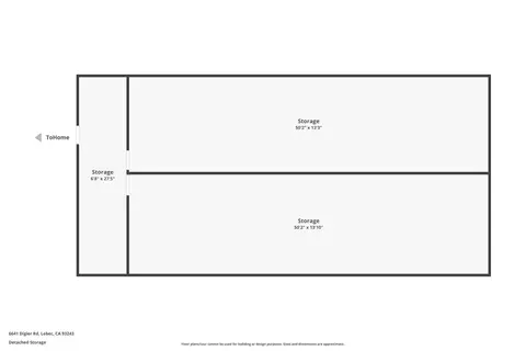Floorplan - 6641 Digier Rd, Lebec, CA 93243 photo 5 of 5