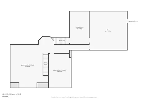 Floorplan - 6641 Digier Rd, Lebec, CA 93243 photo 4 of 5