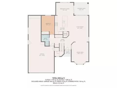 Floorplan - 9101 Wolf River Ave, Bakersfield, CA 93312 photo 1 of 3