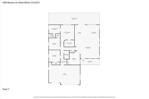 Floorplan - 4504 Basque St, Bakersfield, CA 93313 photo 1 of 1