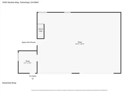Floorplan - 27021 Barkes Way, Tehachapi, CA 93561 photo 2 of 2