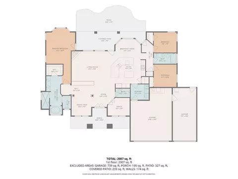 Floorplan - 20900 Fallen Leaf Dr, Tehachapi, CA 93561 photo 1 of 1