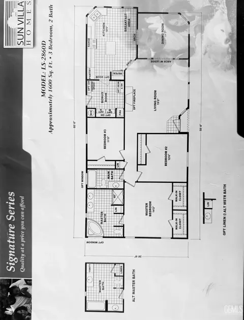 Floorplan - 15054 Abajo Ave, Tehachapi, CA 93561 photo 1 of 1