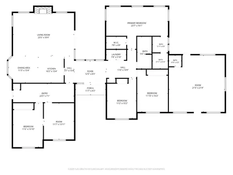 Floorplan - 20735 Schell Ranch Rd, Caliente, CA 93518 photo 1 of 2