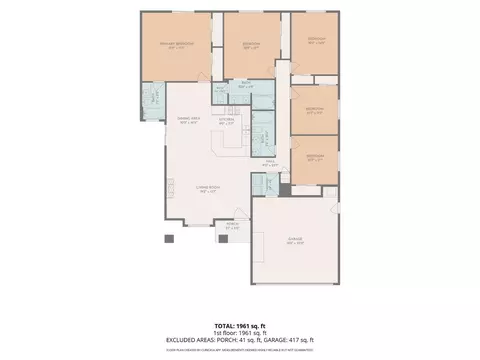 Floorplan - 6206 Arlitos St, Bakersfield, CA 93307 photo 2 of 2