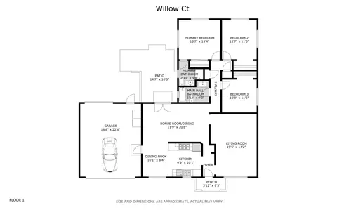 Floorplan - 60 Willow Ct, Lemoore, CA 93245 photo 1 of 1