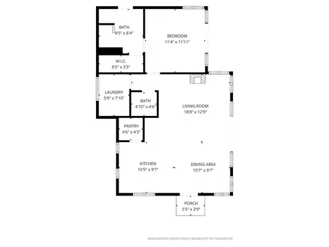 Floorplan - 43283 N Fork Dr, Three Rivers, CA 93271 photo 1 of 1