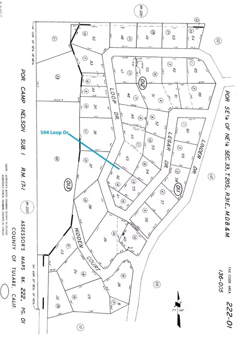 View/Area - 594 Loop Dr, Springville, CA 93265 photo 1 of 1