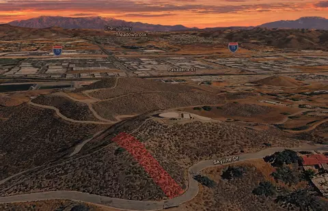 Skyline Drive, Lake Elsinore, CA 92530