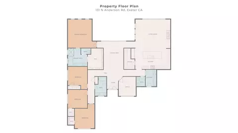 Floorplan - 131 N Anderson Rd #B, Exeter, CA 93221 photo 1 of 1