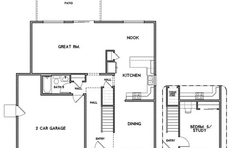 Floorplan - 941 E Harter Dr, Visalia, CA 93292 photo 1 of 1