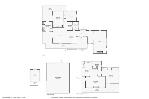 Floorplan - 40209 Redtail Ln, Three Rivers, CA 93271 photo 1 of 8