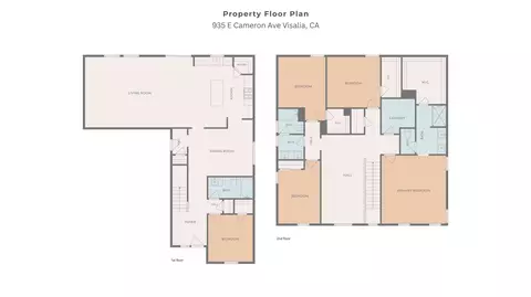 Floorplan - 935 E Cameron Ave, Visalia, CA 93292 photo 1 of 1