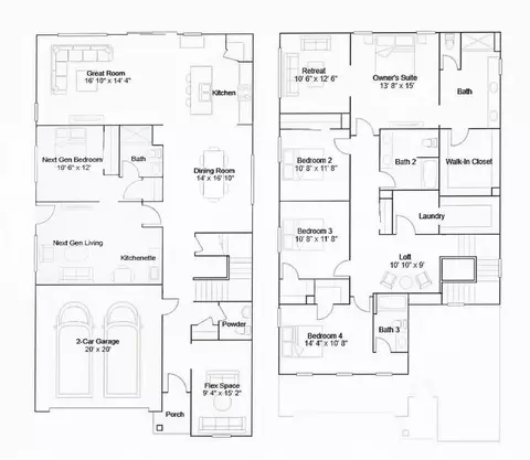 Floorplan - 4242 Hampton Way, Clovis, CA 93619 photo 1 of 1