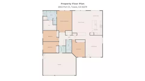 Floorplan - 1663 Port Ct, Tulare, CA 93274 photo 1 of 1