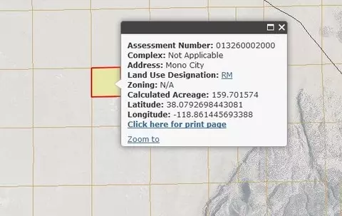 0 Mono Lk, Mono City, CA 93517