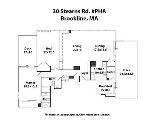 30 Stearns Rd #PHA, Brookline, MA 02446 photo 20