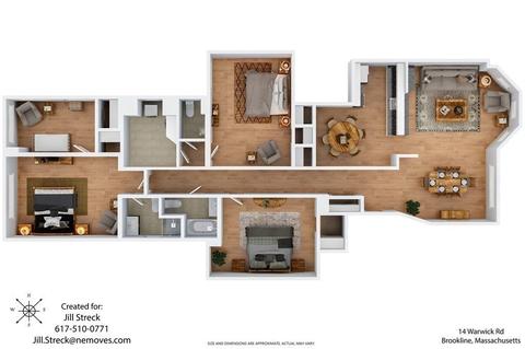 14 Warwick #1, Brookline, MA 02445 photo 27