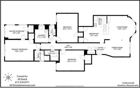 14 Warwick #1, Brookline, MA 02445 photo 28