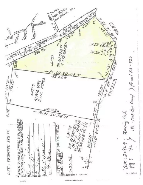 112 Tucker, West Brookfield, MA 01585