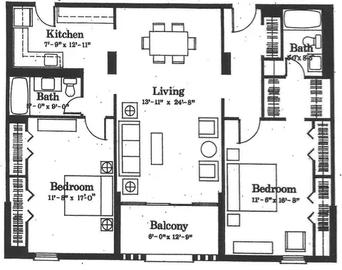 Floorplan - 77 Pond Ave #906, Brookline, MA 02445 photo 1 of 1