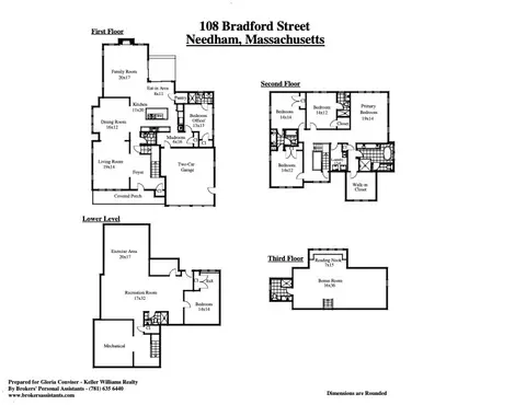 Floorplan - 108 Bradford St, Needham, MA 02492 photo 1 of 1