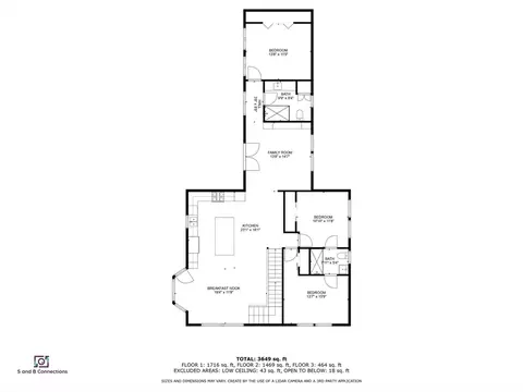 Floorplan - 136 Salem St # -2, Reading, MA 01867 photo 4 of 4