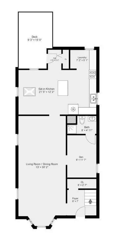 Floorplan - 12 Charles St, Danvers, MA 01923 photo 1 of 2
