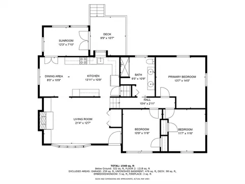 Floorplan - 5 Colonial Rd, Beverly, MA 01915 photo 1 of 2