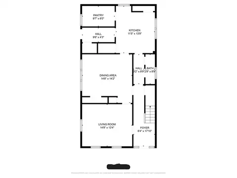 Floorplan - 579 Washington St, Dedham, MA 02026 photo 1 of 2