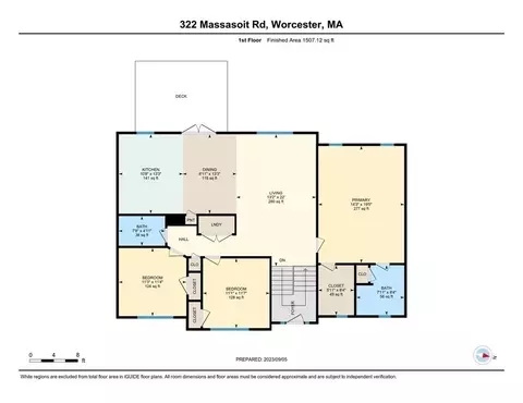 Floorplan - 32 Drexel, Worcester, MA 01602 photo 2 of 2