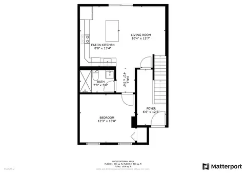 Floorplan - 51 Jeffries St #1, Boston, MA 02128 photo 1 of 2
