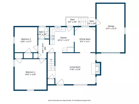 Floorplan - 100 Thompson Rd, Webster, MA 01570 photo 1 of 2