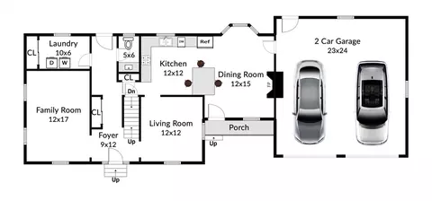 Floorplan - 10 Crowningshield Rd, Worcester, MA 01604 photo 2 of 3