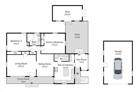 Floorplan - 30 Saybrook Rd, Worcester, MA 01604 photo 1 of 2
